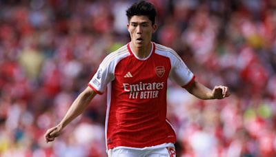 Arsenal defender Takehiro Tomiyasu could miss all of Gunners' preseason with knee injury