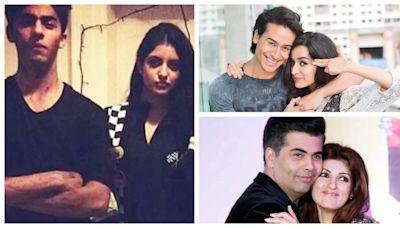 Twinkle Khanna-Karan Johar, Shraddha Kapoor-Tiger Shroff, Aryan Khan-Navya Naveli Nanda: Bollywood celebs who are childhood friends