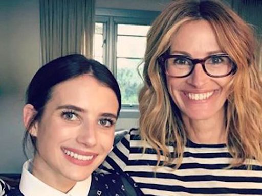 Emma Roberts says aunt Julia Roberts' films are her 'comfort' watches