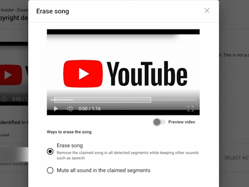 YouTube will use AI to snip copyrighted music and not silence your whole video