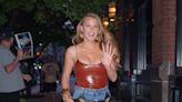 Blake Lively Ended a Day of Many ’Fits With Leather Chaps