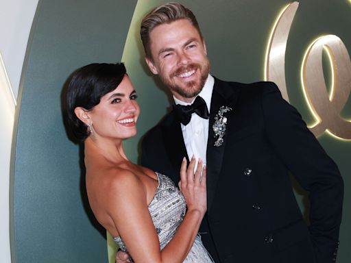 Derek Hough and Wife Hayley Erbert Have Date Night at Emmys 2024 Bash, 9 Months After Her Emergency Surgery