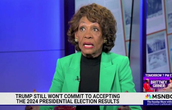 Rep. Maxine Waters: Trump supporters 'training up in the hills' for election attack