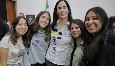 Lía Limón pide a jóvenes revisar propuestas de candidatos y votar