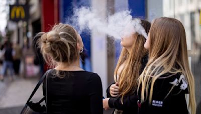 Vaping exposes kids to second-hand nicotine but less than cigarettes