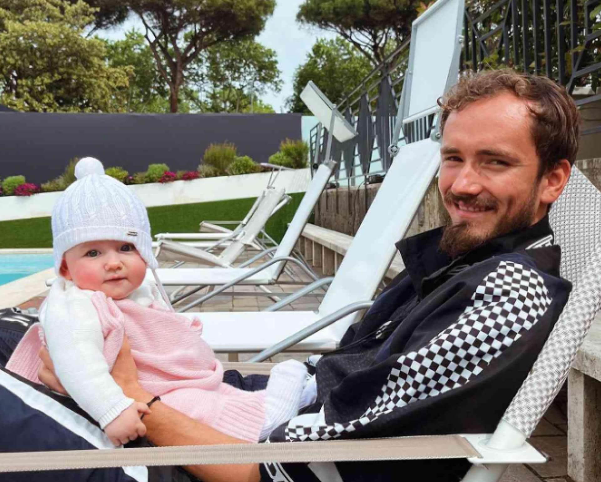 Daniil Medvedev has iconic revelation on what 1-year-old daughter helped him realize