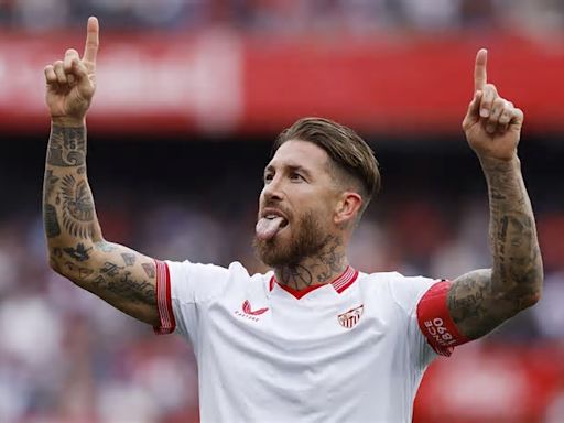 Sergio Ramos: "Sería maravilloso ganar con la camiseta del Sevilla en el Villamarín, ojalá con un gol"