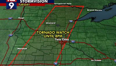 MN weather live tracker: Tornado reported in northern MN