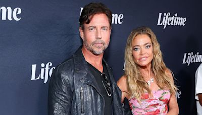 Denise Richards and Aaron Phypers enjoy a date night at LA premiere