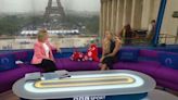 BBC Olympics coverage halted as two men interrupt host Hazel Irvine mid-conversation