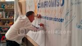 Firma Carlos Quintana compromiso con la niñez y la adolescencia con cáncer en AMANC Michoacán