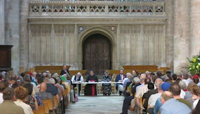 Gloucester MP hopefuls set out reasons why people should vote for them at cathedral hustings