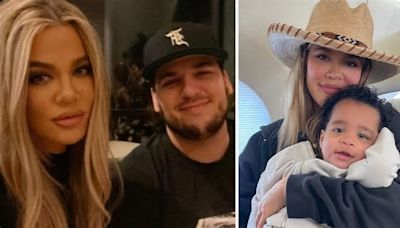 Khloe Kardashian slammed by fans after joking brother Rob Kardashian could be her son's father