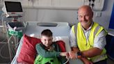 Hero construction worker saved boy's life after picking him up and running to hospital