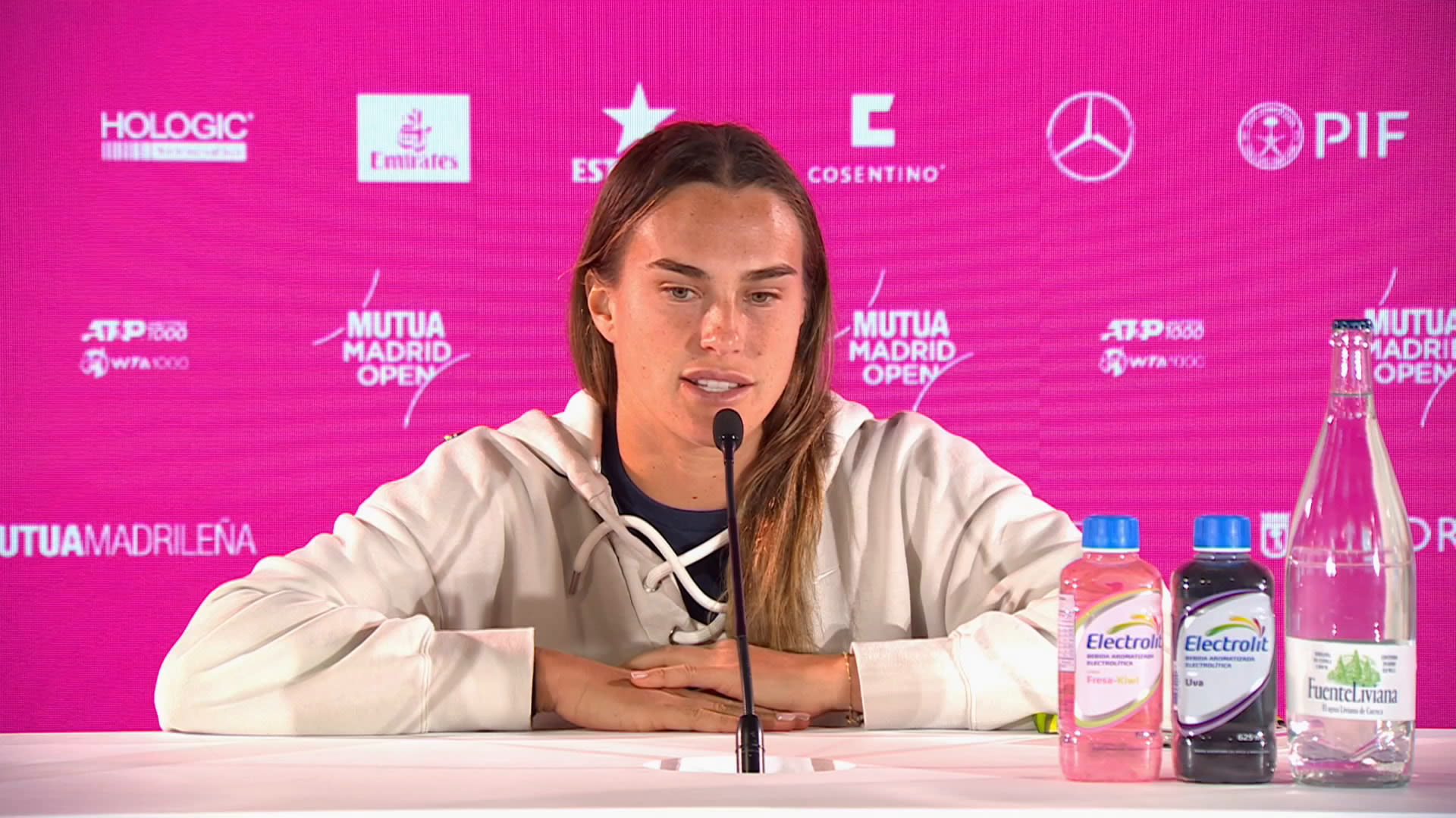 Aryna Sabalenka "didn't want to damage women's tennis" with preference of watching male peers | Tennis.com