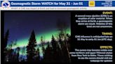 Northern Lights may shine again in parts of U.S. as solar storm continues