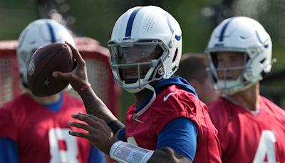 Colts camp observations: QB Anthony Richardson on the move right away