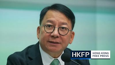Hong Kong No. 2 official Eric Chan compares patriotic education to dating