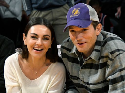 Mila Kunis and Ashton Kutcher Step Out With Their Kids for First Public Appearance as a Family