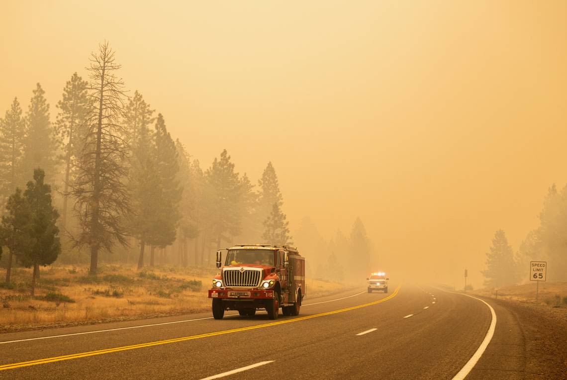 Park Fire burns ‘more than 3 times the surface area of Lake Tahoe’ in less than a week