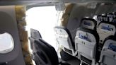 “Tapón” de puerta podría dar pistas para saber cómo se abrió un agujero en un jet de Alaska Airlines