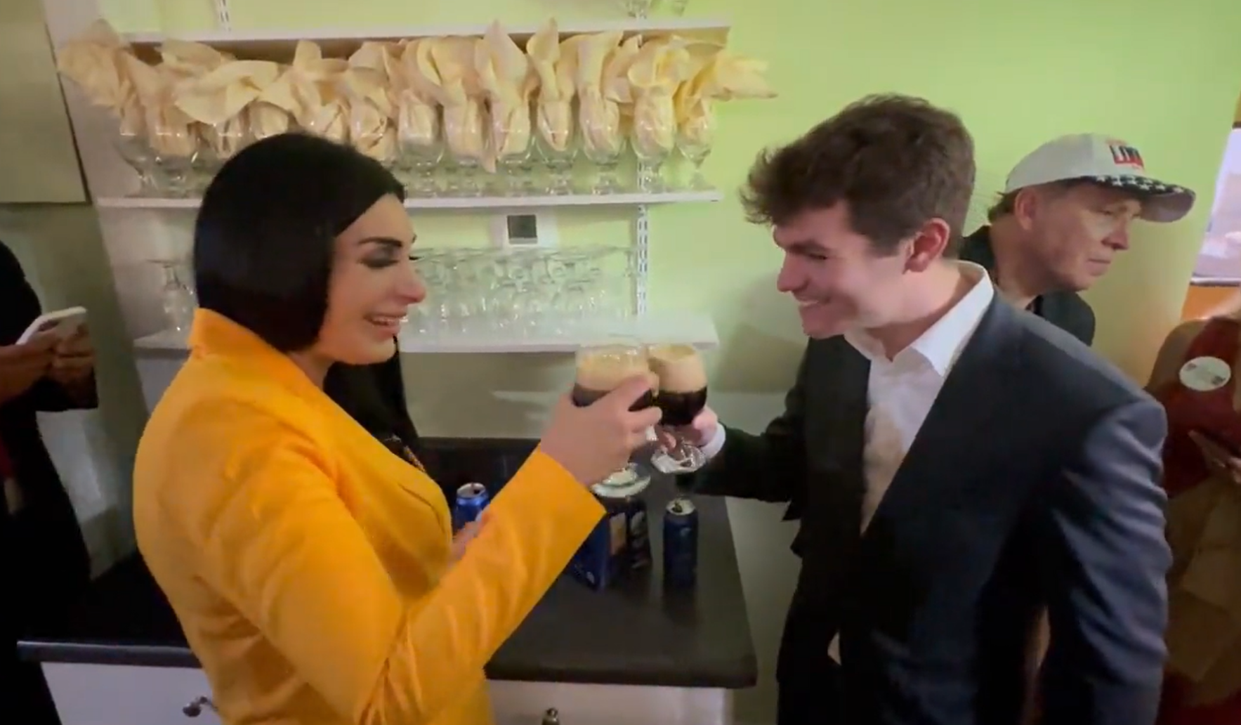 WATCH: Laura Loomer and Neo-Nazi Nick Fuentes Toast to ‘the Hostile Takeover of the Republican Party’