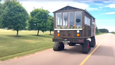 Unstoppable off-road tiny house conquers any terrain, anywhere