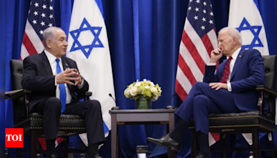 US President Biden told Israeli PM Netanyahu to 'finalize' Gaza deal: White House - Times of India
