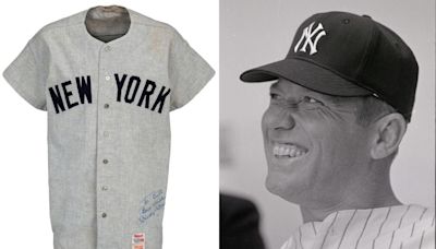 Mickey Mantle’s 1968 jersey predicted to fetch $3M at auction
