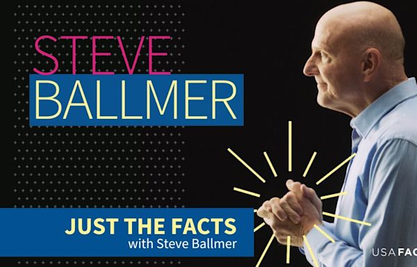 Steve Ballmer launches ‘Just the Facts’ video series to better inform American voters on key issues