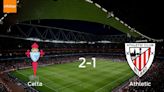 Celta logra una ajustada victoria en casa ante Athletic 2-1
