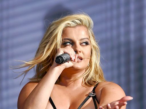 Bebe Rexha unloads on fan who attempted to throw something at her on stage