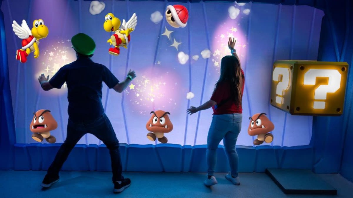 ‘Power up' at Super Nintendo World's new interactive wall