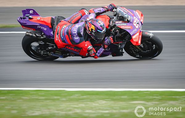 MotoGP British GP: Martin leads Aprilia duo in opening practice