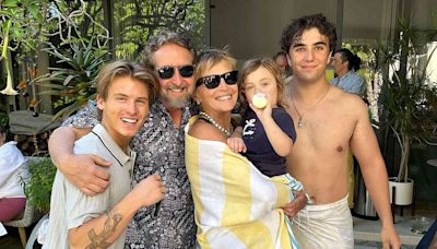 Sharon Stone Celebrates with Son Roan at Fourth of July Pool Party: 'Happy Independence Day!'