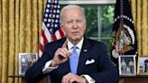 Biden celebrates a ‘crisis averted’ in Oval Office address on bipartisan debt ceiling deal