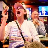 A watch party for the first presidential debate of the 2024 elections between Joe Biden and Donald Trump