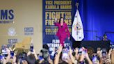 “Levántate y lucha”: Kamala Harris exhortó en FIU a la Generación Z a votar