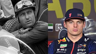 El controversial puesto que Max Verstappen le dio a Juan Manuel Fangio en la historia de la Fórmula 1