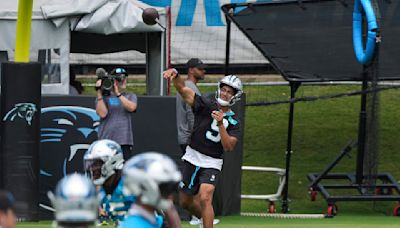 Panthers emphasizing footwork, quick release with QB Bryce Young