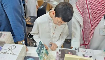 Saudi boy aged 12 makes debut as author