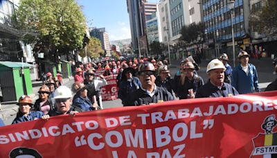 Miles de trabajadores conmemoran 1 de Mayo - El Diario - Bolivia