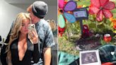 Pregnant Girlfriend of Late Football Star Shares Heartbreaking Photo of Ultrasounds at His Grave