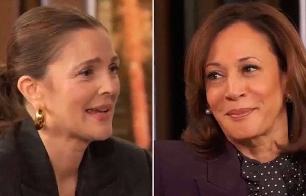 Drew Barrymore’s Interview With Kamala Harris Shows How Even Well-Meaning White People Can Be Cringey