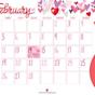 february Calendar