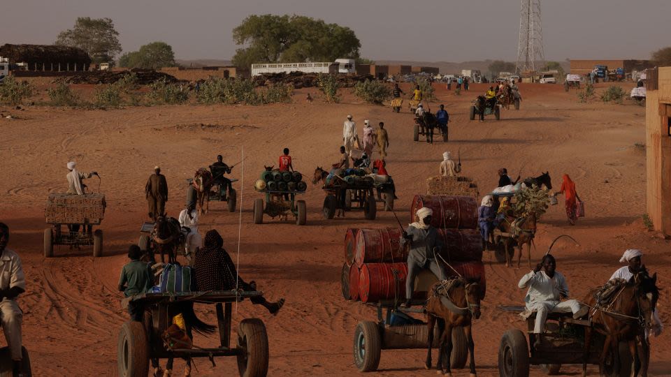 People eating ‘grass and peanut shells’ in Darfur, UN says, as hunger crisis engulfs war-ravaged Sudan