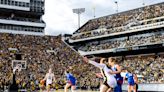 Caitlin Clark, Iowa draw huge crowd to football stadium: 'For little girls, this is normal'