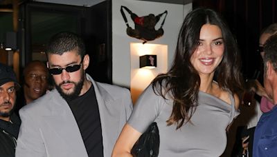 Kendall Jenner and Bad Bunny Embraced Matching Style for Their Paris Date Night