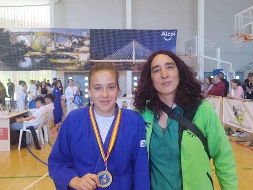 La judoka villenense Lucía Forte, Medalla de Oro en la 5ª Jornada de la liga de la federación valenciana