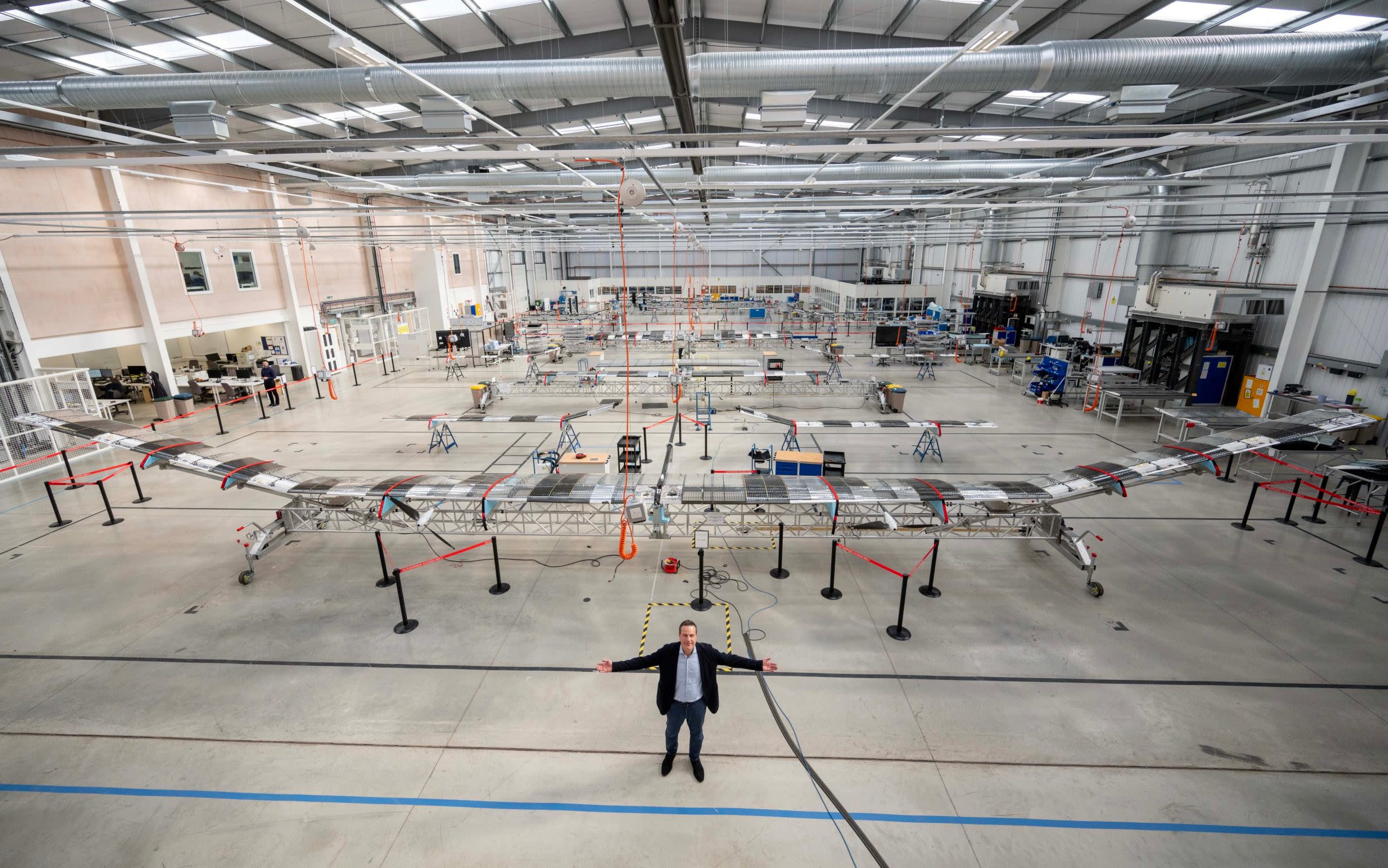 Meet Britain’s cutting-edge stealth aircraft – that flies at the speed of a bicycle